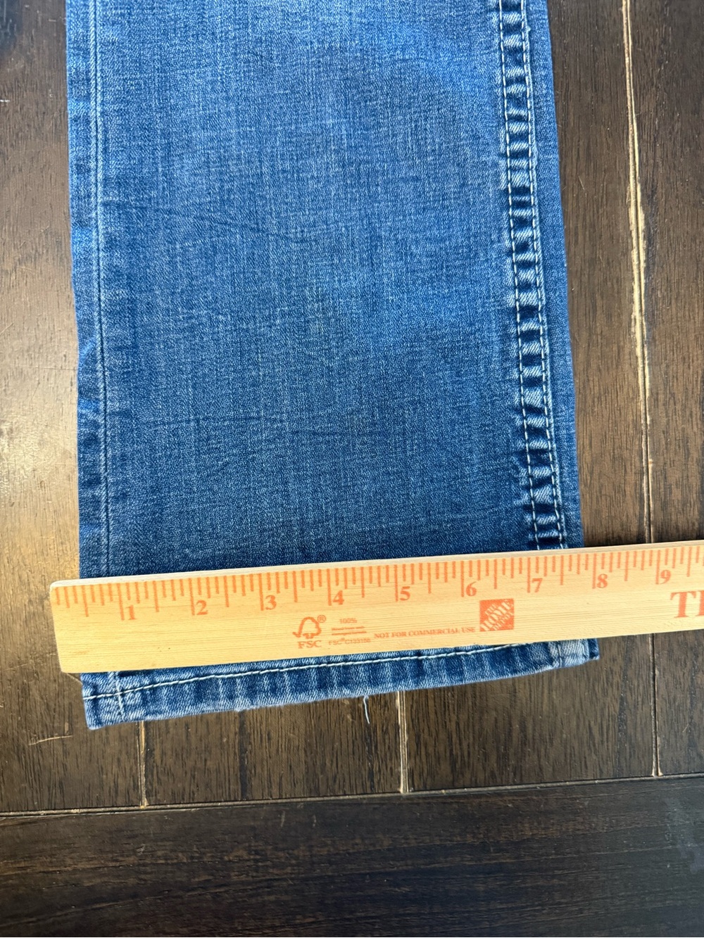 BKE Aiden Low Rise Bootleg Jeans Womens 28 Y2K Whiskered Western Stretch - Picture 13 of 16